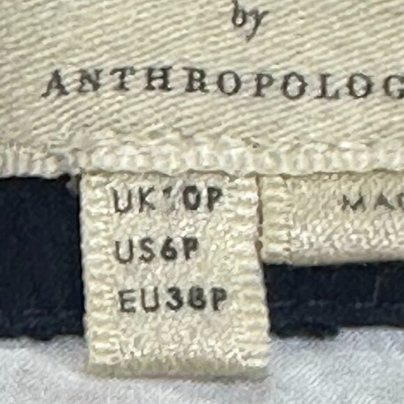 Vanessa Virginia Anthropology Embroidered Linen Owen Floral Shift Dress 6P - Picture 8 of 10